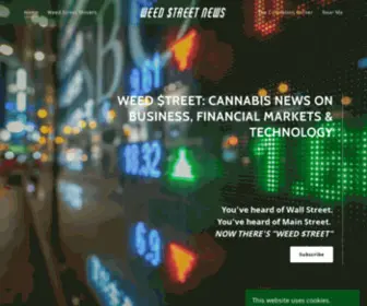 Weedstreetnews.com(Cannabis News) Screenshot