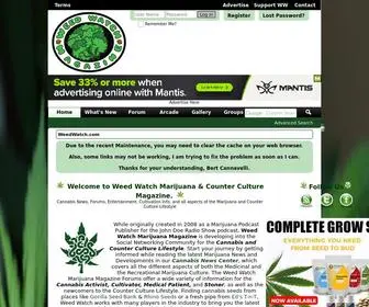 Weedwatch.com(Weed Watch Marijuana Magazine) Screenshot