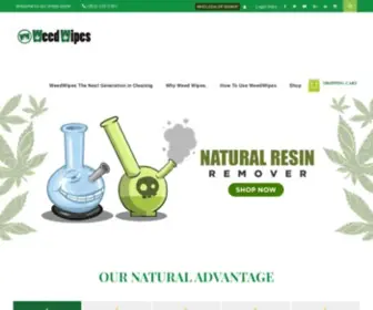 Weedwipes.com(The Organic Resin Remover) Screenshot