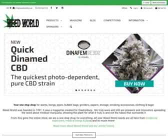 Weedworld.co.uk(Weed World) Screenshot