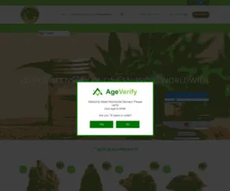 Weedworldwidedelivery.com(Worlds best marijuana online shop) Screenshot