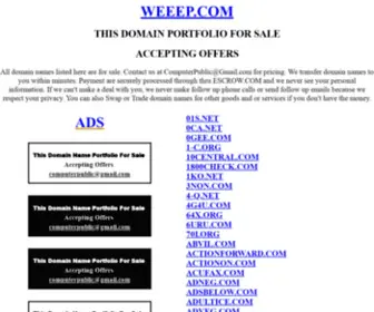 Weeep.com(Sell/Buy/Trade/Barter/Swap/Rent) Screenshot