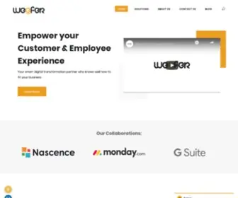 Weefer.co.id(Customer & Employee Experience Software Solutions) Screenshot