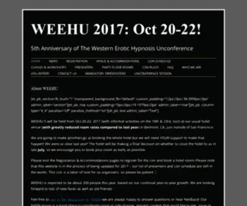 Weehu.org(Weehu) Screenshot