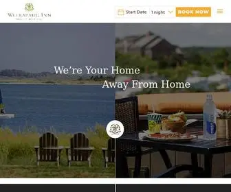Weekapauginn.com(Discover your new home away from home at our luxury Rhode Island beach hotel. Weekapaug Inn) Screenshot