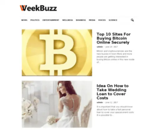 Weekbuzz.com(Jessica alba) Screenshot