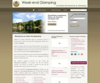 Weekend-Glamping.com(Trouvez votre glamping en france) Screenshot