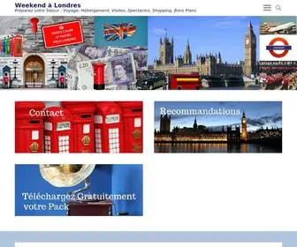 Weekendalondres.net(Préparez votre Séjour) Screenshot