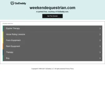 Weekendequestrian.com(Weekendequestrian) Screenshot
