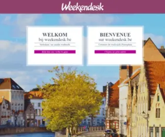 Weekendesk.be(Réservez votre week) Screenshot