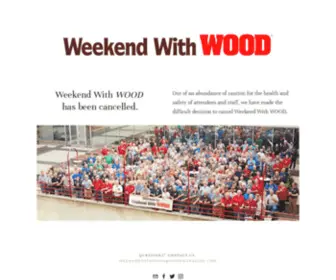 Weekendwithwood.com(Private Site) Screenshot