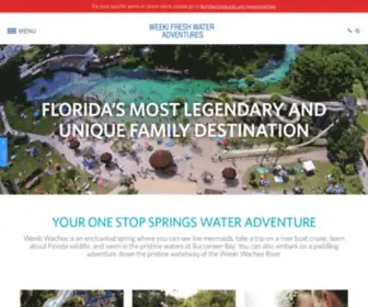 Weekiwachee.com(Weeki Wachee Springs State Park) Screenshot