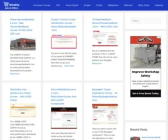 Weeklyadsoffer.com(Weekly ads offers) Screenshot