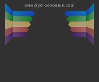 Weeklycrocodeals.com(weeklycrocodeals) Screenshot