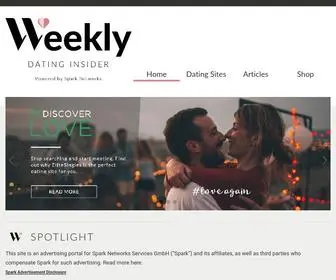 Weeklydatinginsider.com(Weekly Dating Insider) Screenshot