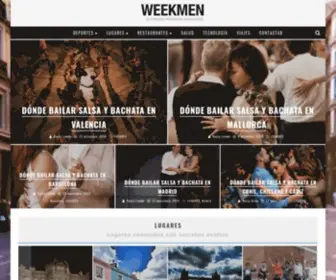 Weekmen.com(Viajes, lugares y restaurantes) Screenshot