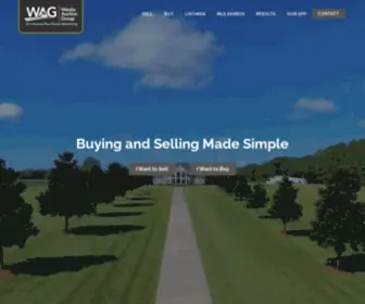 Weeksauctiongroup.com(Upcoming Auctions and Real Estate) Screenshot