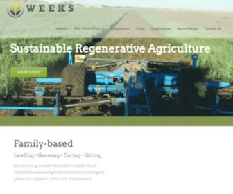 Weeksfamilyfarms.com(Weeks Family Farms) Screenshot