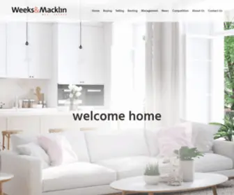 Weeksmacklin.com.au(Weeks & Macklin Real Estate) Screenshot