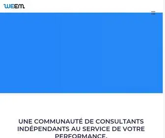 Weem.group(Des consultants indépendants au service des entreprises) Screenshot