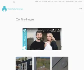 Weemakechange.co.nz(Wee Make Change) Screenshot
