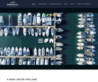 Weemalaatthelake.com.au(AT THE LAKE) Screenshot