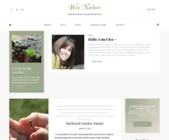 Weenature.com(Wee Nature) Screenshot