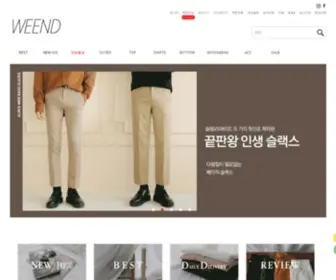 Weend.co.kr(위앤드) Screenshot
