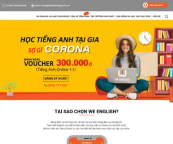 Weenglishvn.com(We English) Screenshot