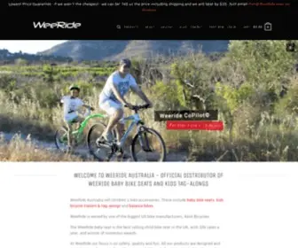 Weeride.com.au(WEERIDE AUSTRALIA) Screenshot