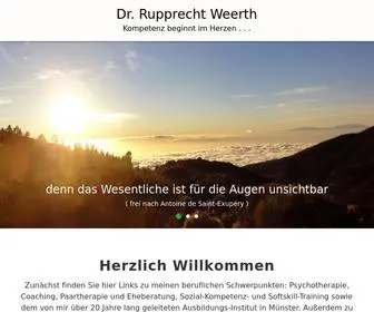 Weerth.de(Kompetenz beginnt im Herzen) Screenshot