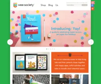 Weesociety.com(Wee Society) Screenshot