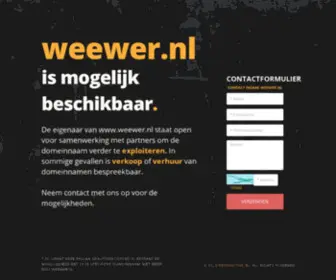 Weewer.nl(Wba) Screenshot