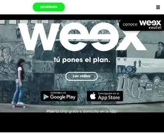 Weex.mx(Mobile) Screenshot