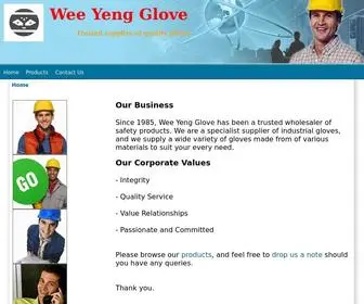 Weeyengglove.com(Weeyengglove) Screenshot