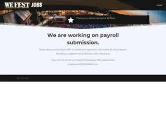 Wefestjobs.com(WEFest Jobs 2022) Screenshot