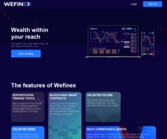 Wefinex.net(Wefinex) Screenshot