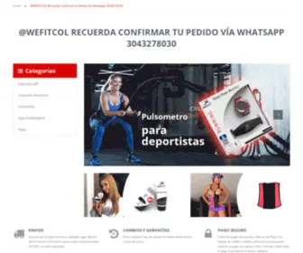 Wefit.com.co(@WEFITCOL) Screenshot