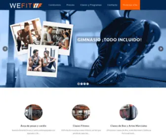 Wefitmexico.com(WEFIT) Screenshot