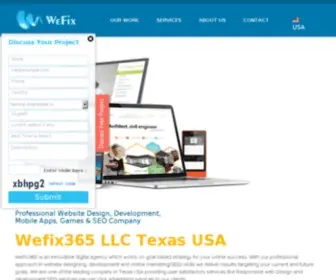Wefix365.com(Wefix 365) Screenshot