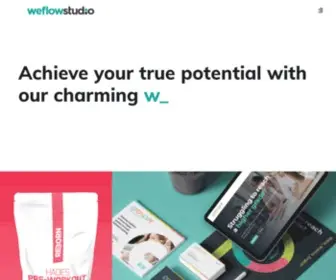 Weflowstudio.com(Brand Identity) Screenshot