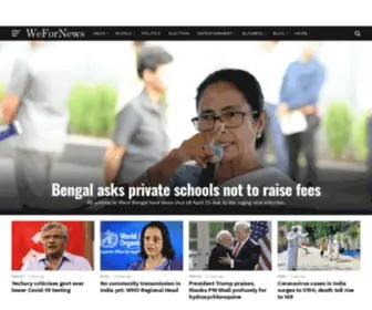 Wefornewshindi.com(ताज़ा समाचार) Screenshot