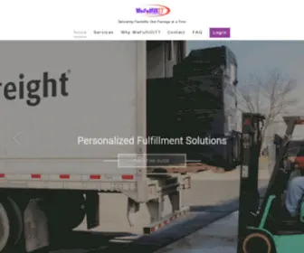 Wefulfillit.co(Delivering Flexibility One Package at a Time) Screenshot