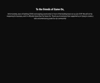 Wegameon.com(Game On) Screenshot