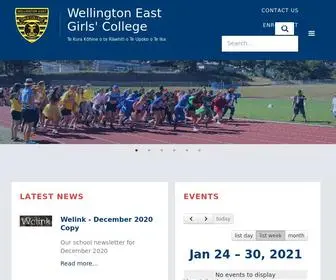 Wegc.school.nz(Wellington East Girls College) Screenshot