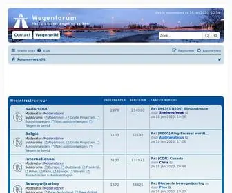 Wegenforum.nl(Forumoverzicht) Screenshot