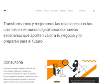 Wegetit.eu(Agencia digital de consultoría y estrategia) Screenshot