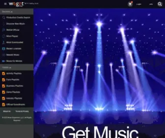 Wegetmusic.com(Music Supervisor) Screenshot