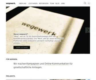 Wegewerk.net(Wegewerk) Screenshot