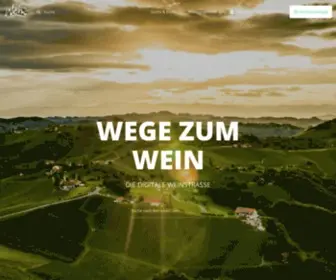 Wegezumwein.com(Wege zum Wein) Screenshot